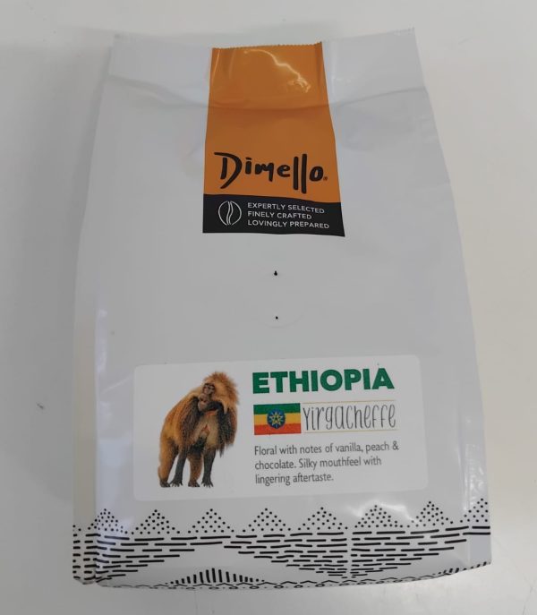 Cafea DIMELLO, Ethiopia - Yirgacheffe- Single Origin, Boabe, 250g