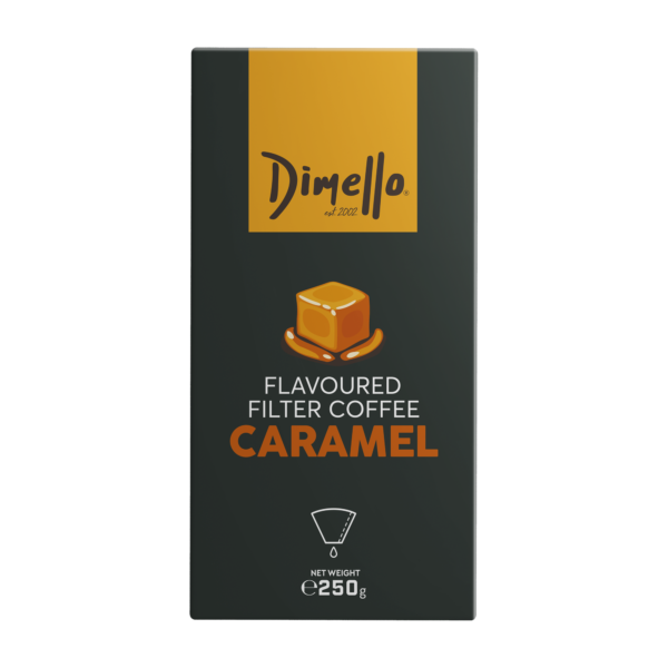 Cafea, DIMELLO, Filtru Caramel, Medium roast, 250 g