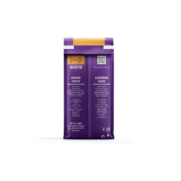 Cafea macinata, DIMELLO, Gusto, Espresso, 250g - imagine 2